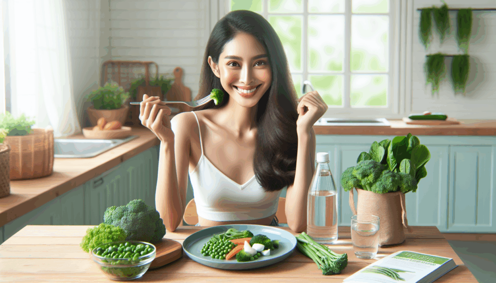 피부 탄력을 위해 녹색 채소를 먹어야 하는 이유는 무엇인가요