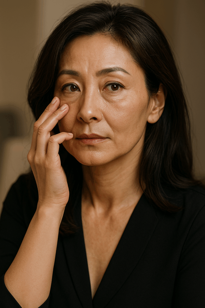 눈 밑 지방 재배치