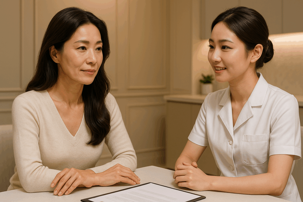 팔자 주름 없애는 시술