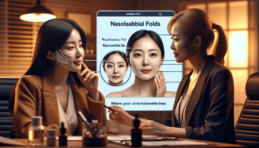팔자 주름과 마리오네트 주름이 생기는 부위는 어디인가요
