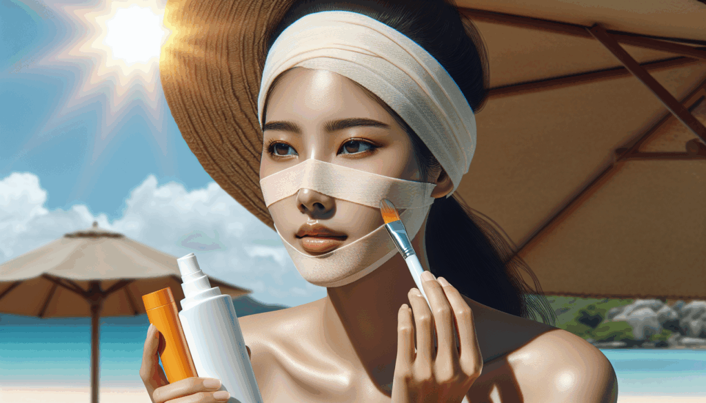 프락셀 시술 후 자외선 차단제를 발라야 하나요