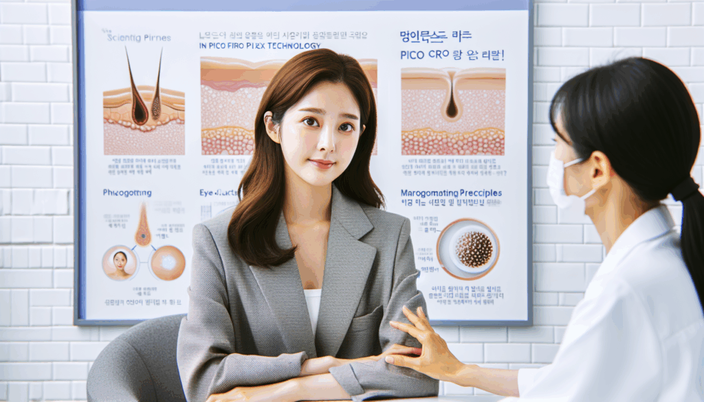 피코프락셀은 어떤 원리로 피부 구멍을 메꾸나요