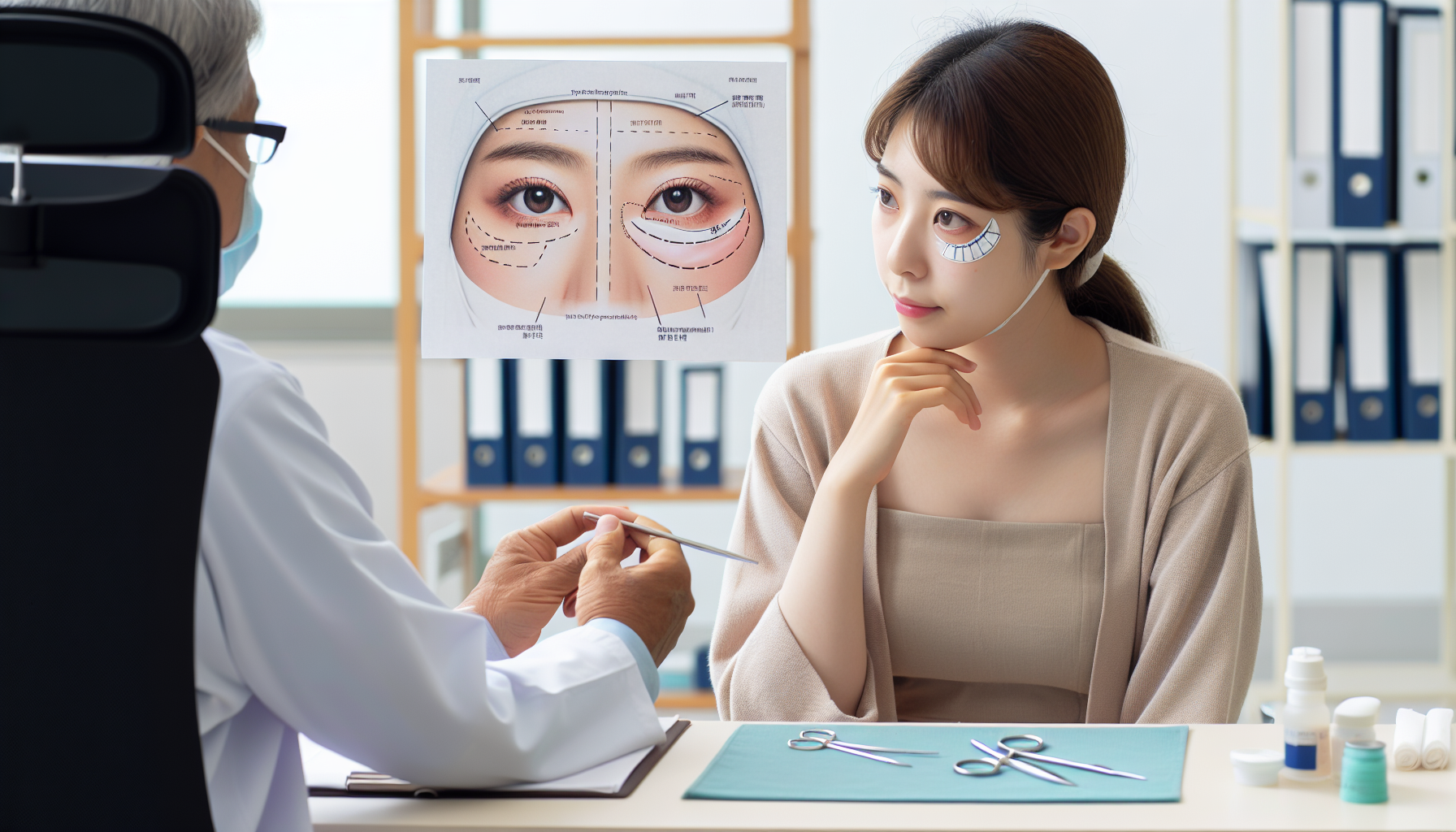 눈 밑 지방 재배치 시술 과정 이해하기 1 눈 밑 지방 재배치 시술 과정 이해하기