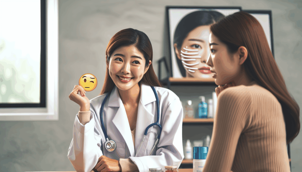어떤 습관이 팔자주름을 유발할 수 있나요