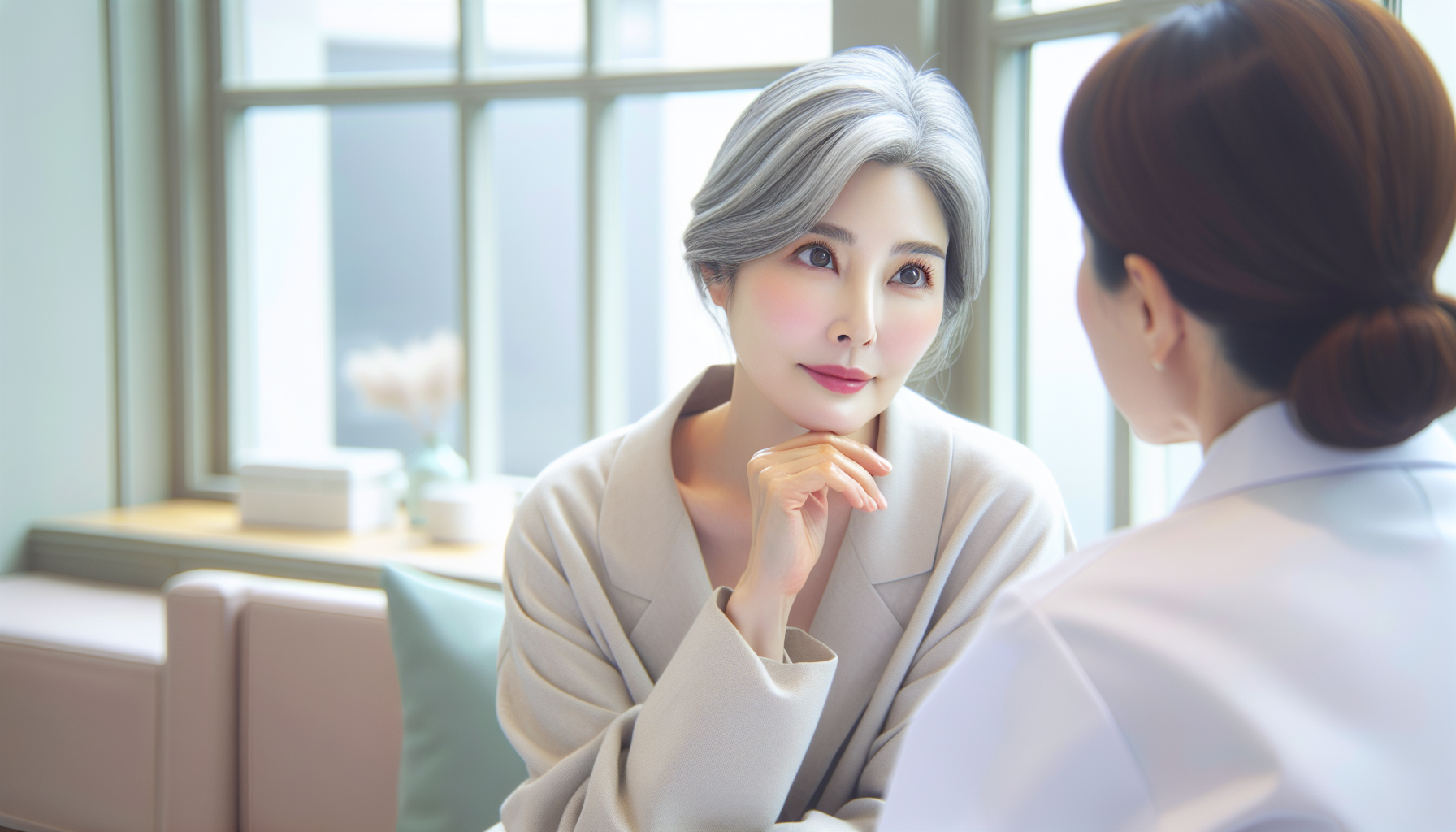50대 피부에 울쎄라 시술의 효과 1 50대 피부에 울쎄라 시술의 효과