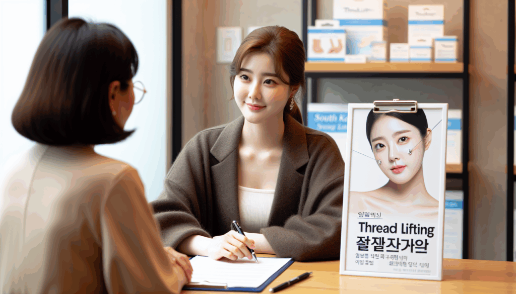 실리프팅은 어떤 원리로 처진 부위를 개선하나요