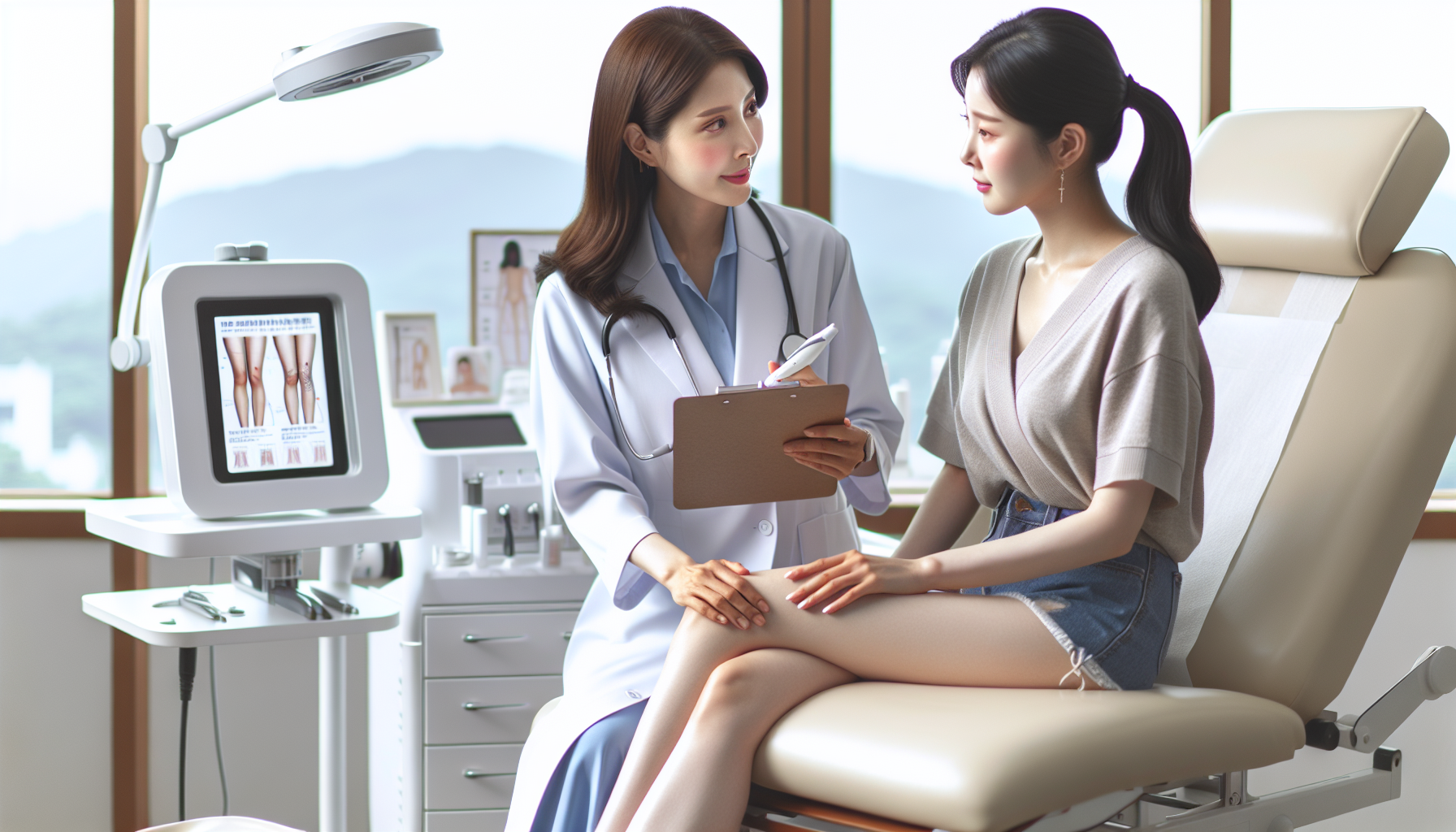 다리털 레이저 제모, 몇 번 받아야 효과 있을까?