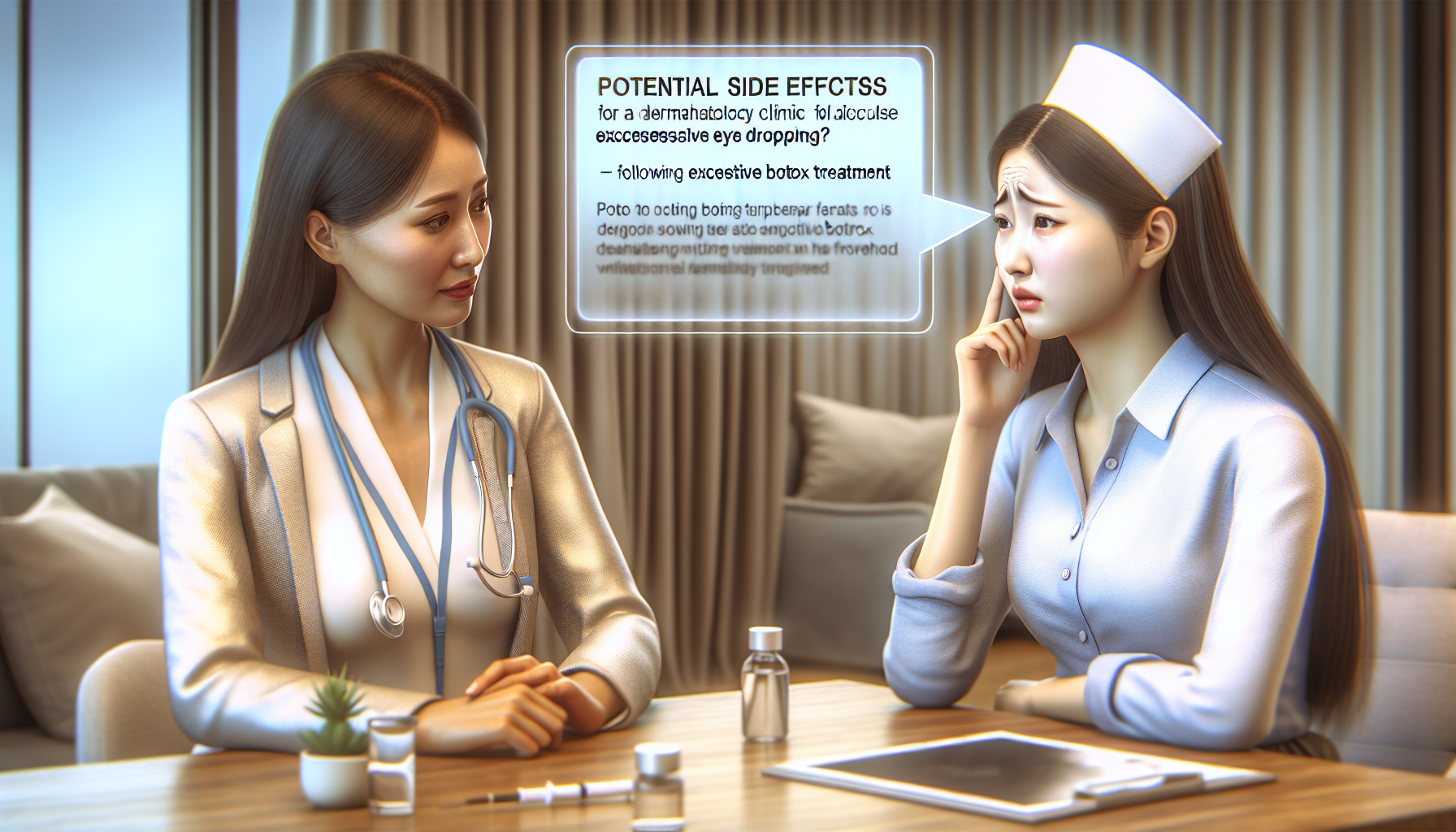 보톡스 맞은 후