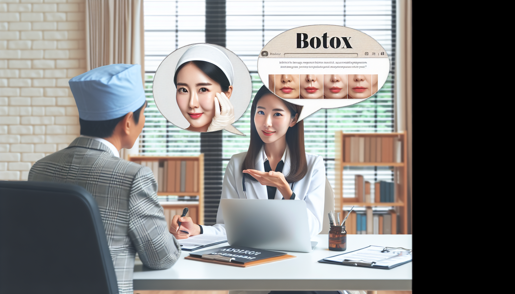 팔자주름 보톡스