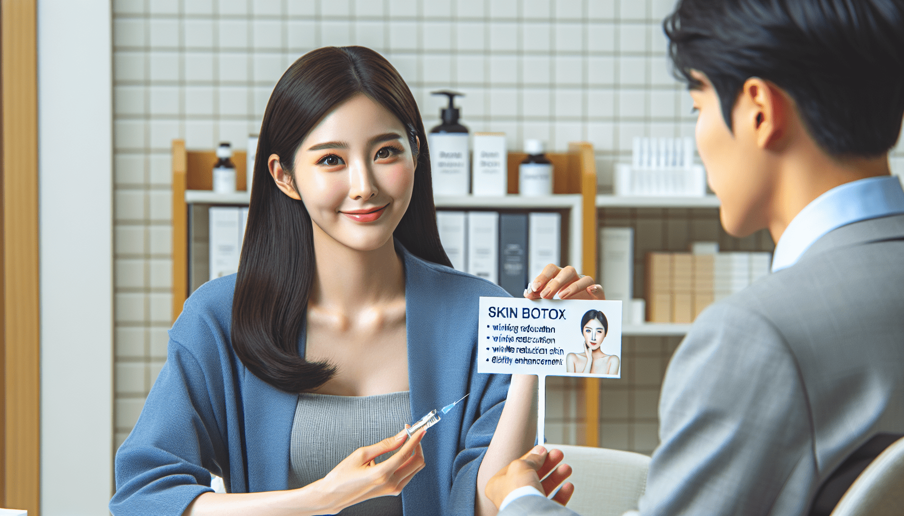 스킨보톡스 주름 개선과 피부 탄력 증진 효과